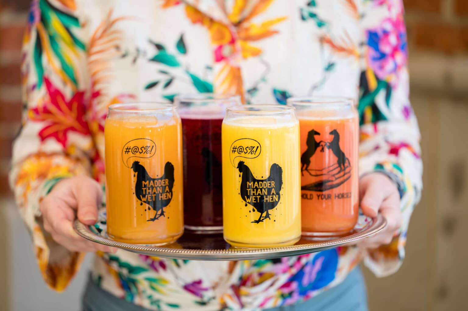 Tupelo Honey Southern Kitchen & Bar, a dog-friendly eatery in Upper Arlington, OH, sells creative drinks. Photo by Tupelo Honey Southern Kitchen & Bar.