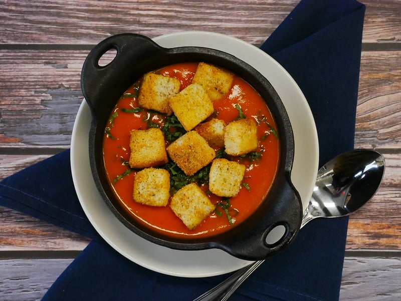 bowl of tomato soup