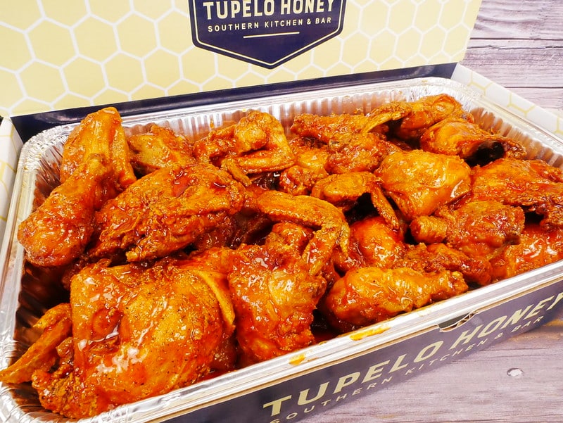 Sweet & Spicy Bone-In Chicken Catering Tray