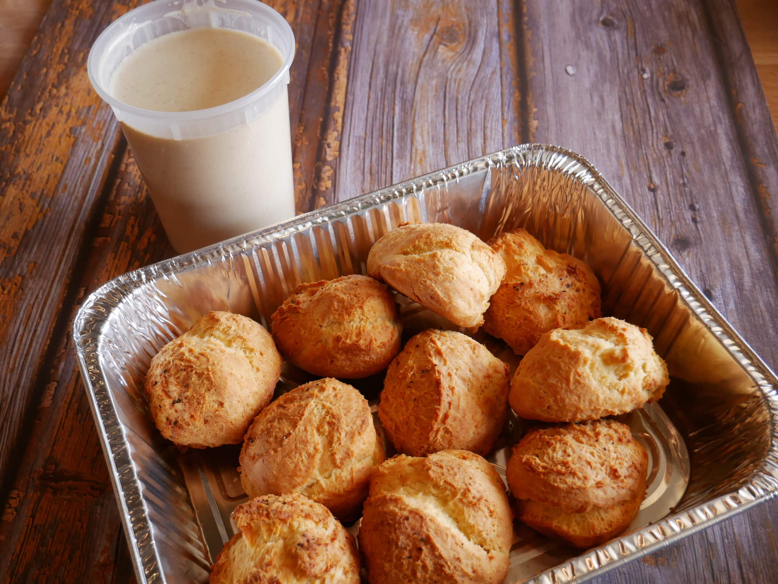Tupelo Honey catering brunch entrée biscuits with gravy