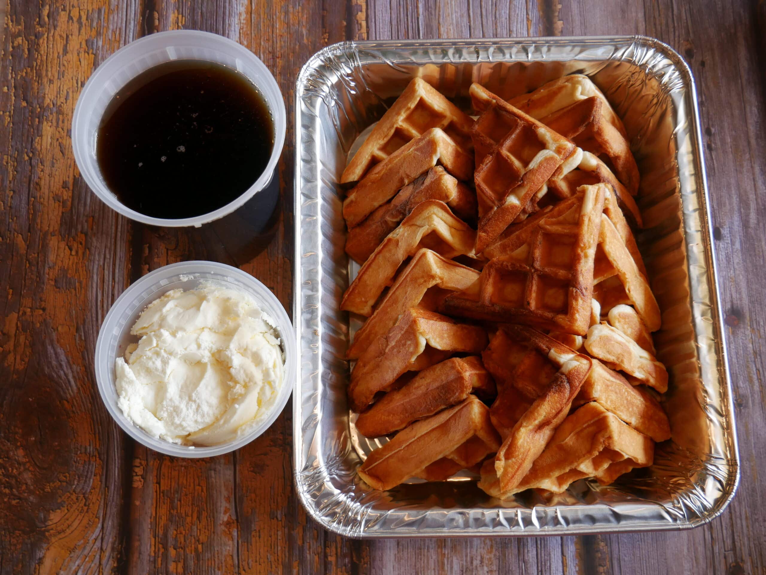 Tupelo Honey catering brunch entrée buttermilk waffles