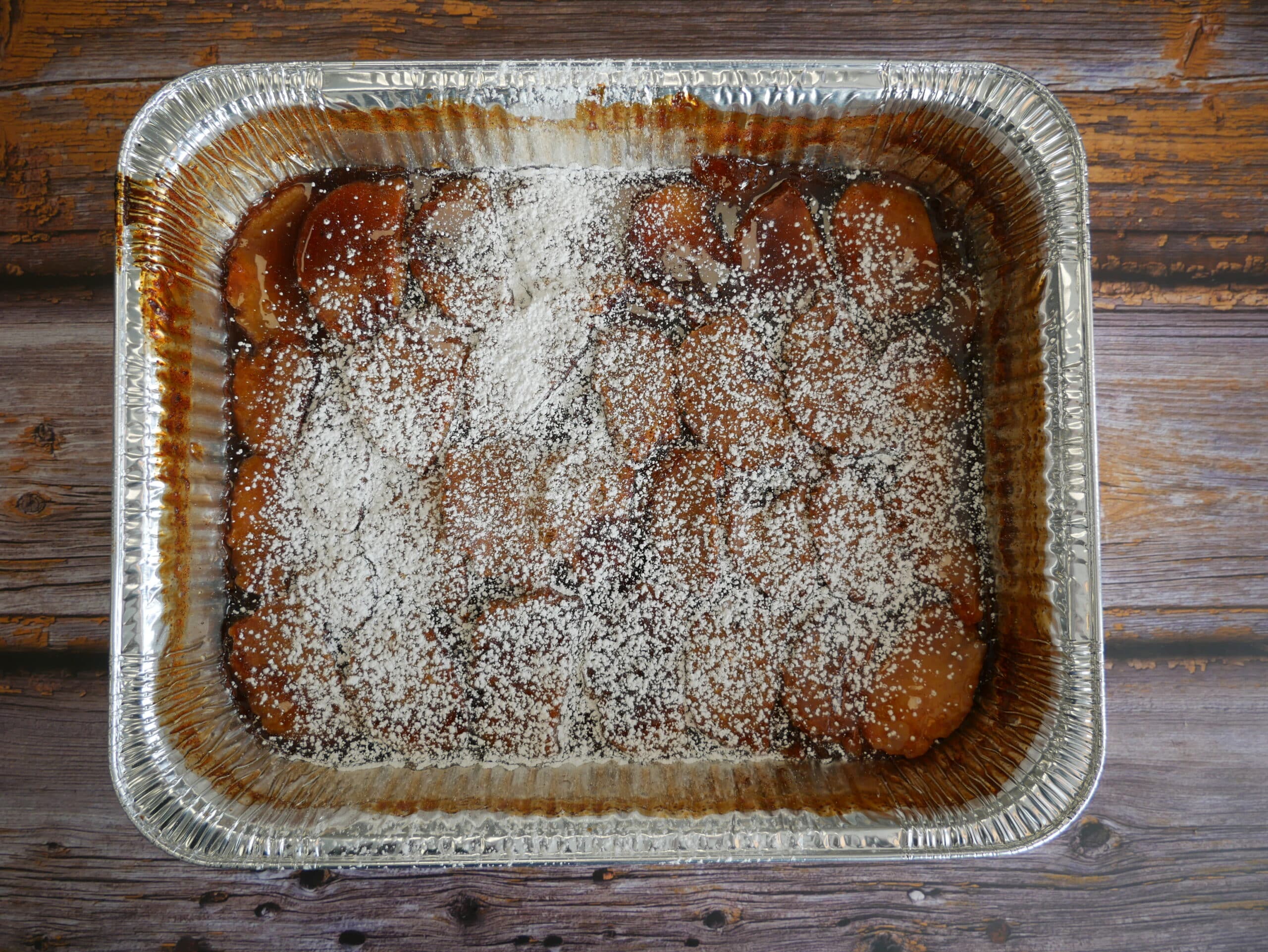 Tupelo Honey catering dessert peach cobbler