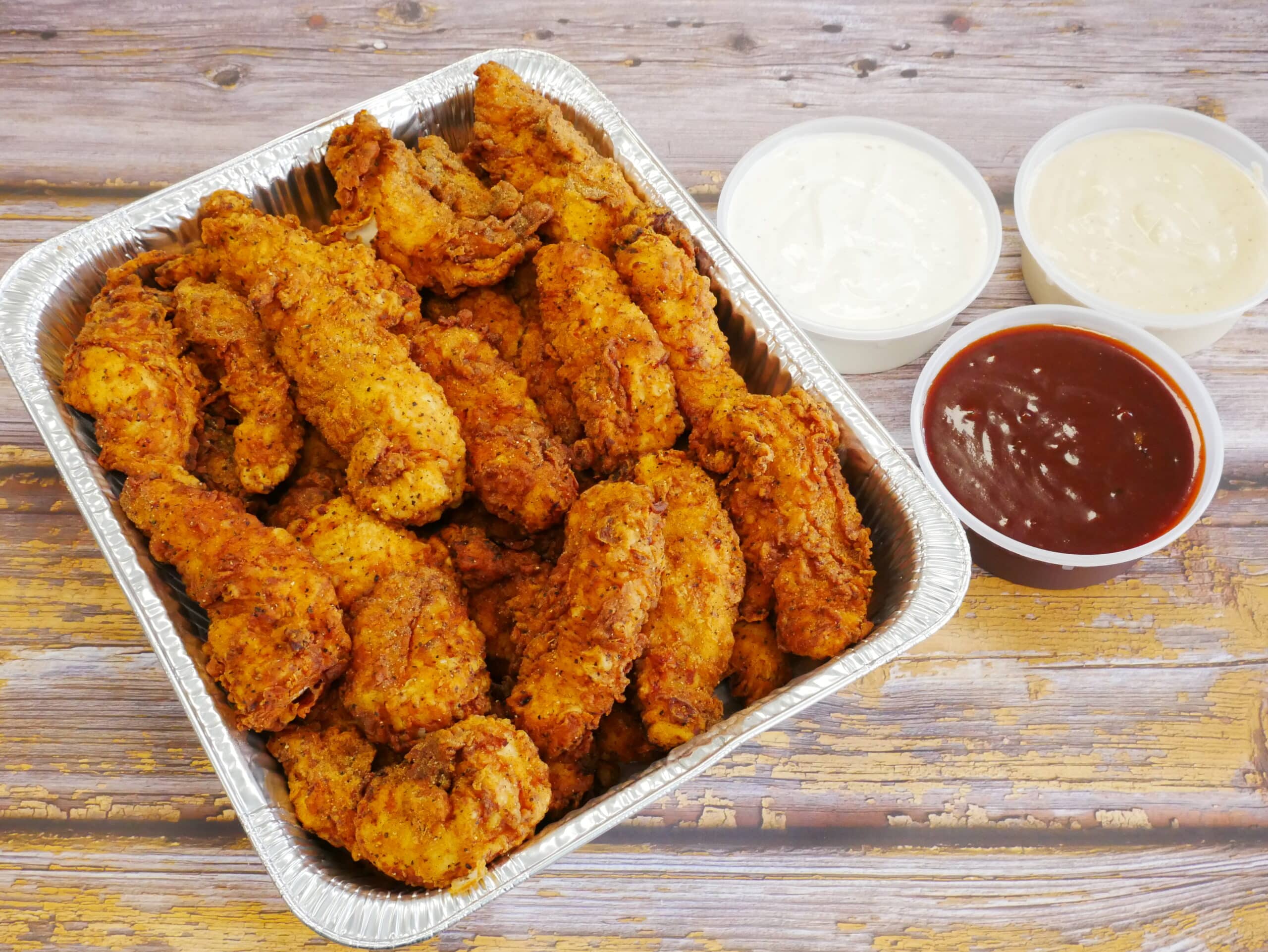 Tupelo Honey catering entrée buttermilk fried chicken tenders