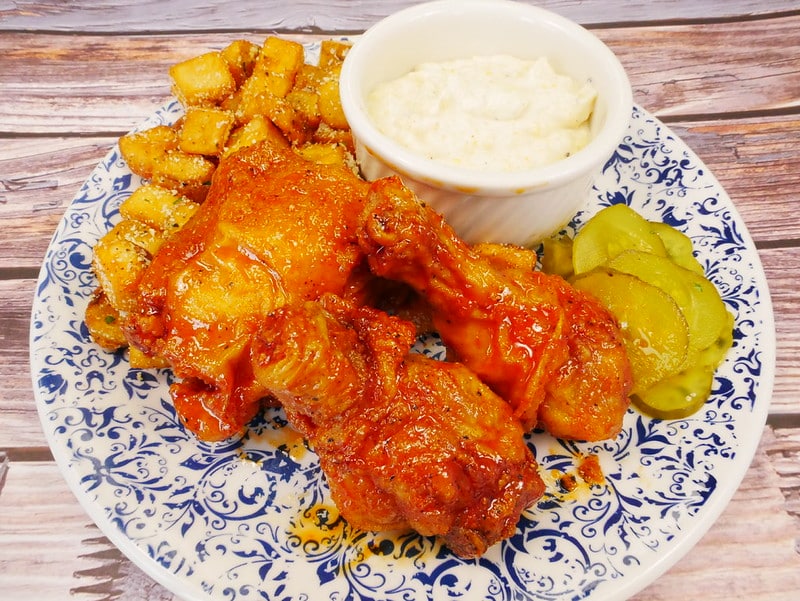 Sweet & Spicy Bone-in Fried Chicken