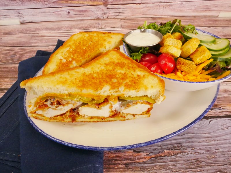 Asheville Hot Chicken & Ranch Melt